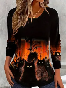 halloween-damen-t-shirt-kurbis-gra-16303836-orange-1
