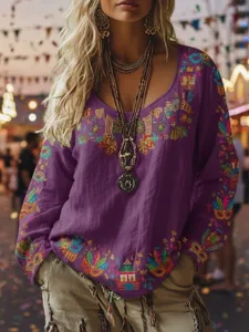 karnival-karneval-damen-boho-t-shi-14359548-violett-4