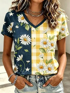 ostern-damen-t-shirt-druck-blumen-15334096-gelb-1