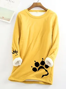 sweatshirt-fur-damen-in-ubergroe-p-9362689-gelb-2