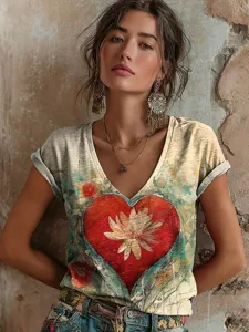 valentinstag-damen-t-shirt-druck-h-17023833-gelb-3