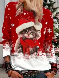 weihnachten-damen-t-shirt-druck-gr-12042789-rote-1