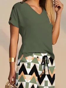 zwei-teile-damen-mode-straenbeklei-18648261-grun-6