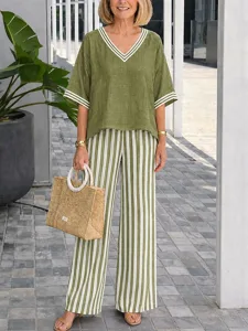zweiteiliges-damen-set-gestreiftes-13921537-grun-3