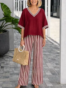 zweiteiliges-damen-set-gestreiftes-13921537-rote-6