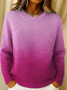 damen-pullover-taglich-lassig-graf-15976288-rosa-3